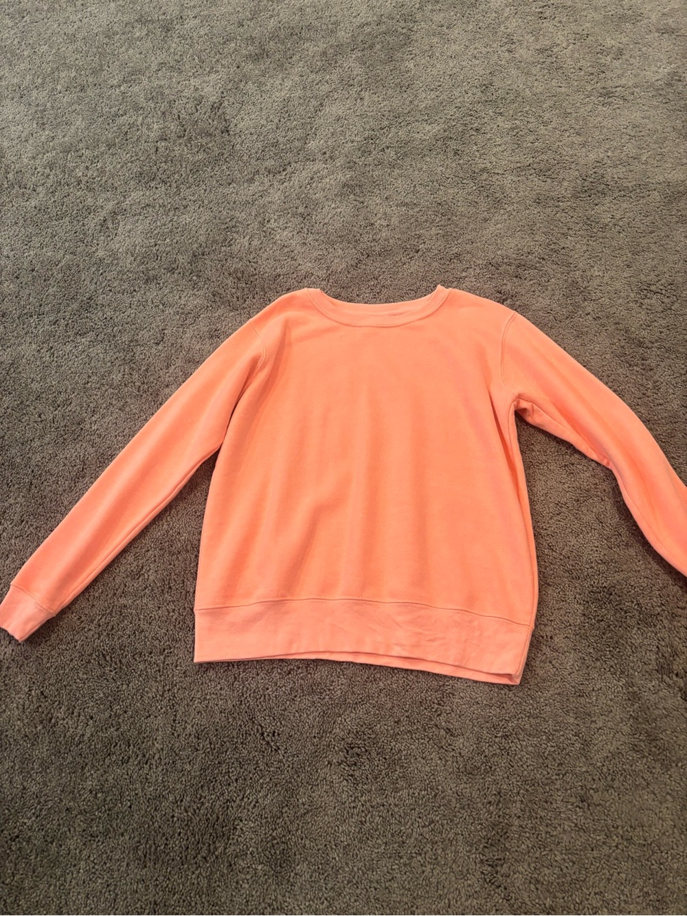 Coral sweatshirt